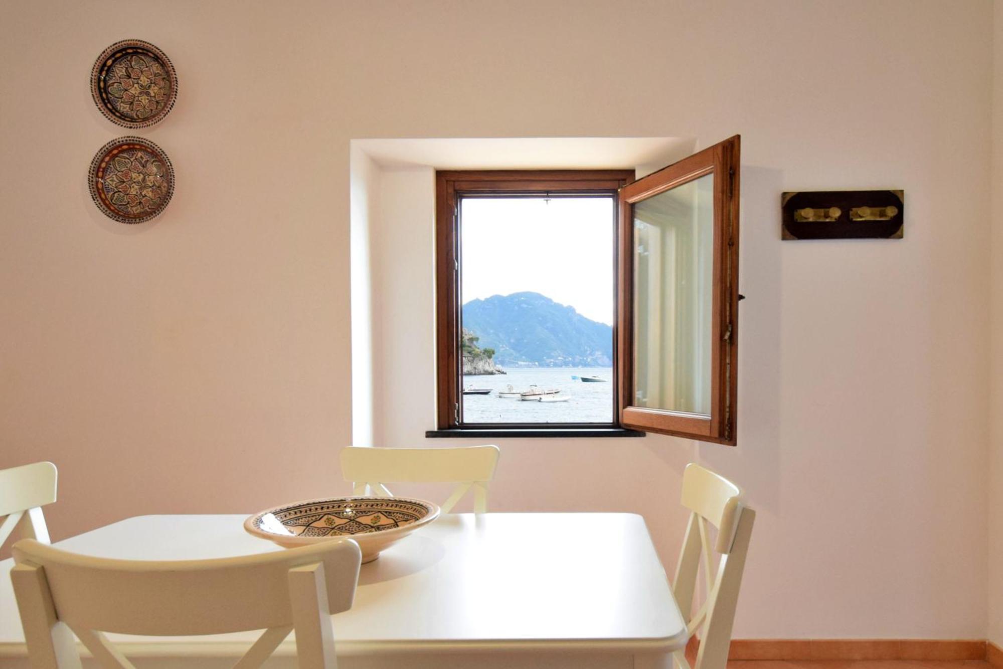 Casa Della Marina - Beach, Seaview, Wifi Conca dei Marini Ngoại thất bức ảnh